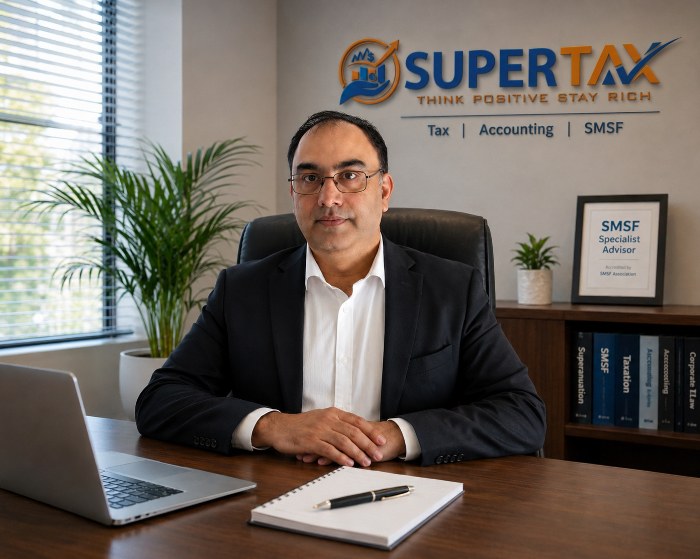 Hardeep Singh, Principal of Supertax